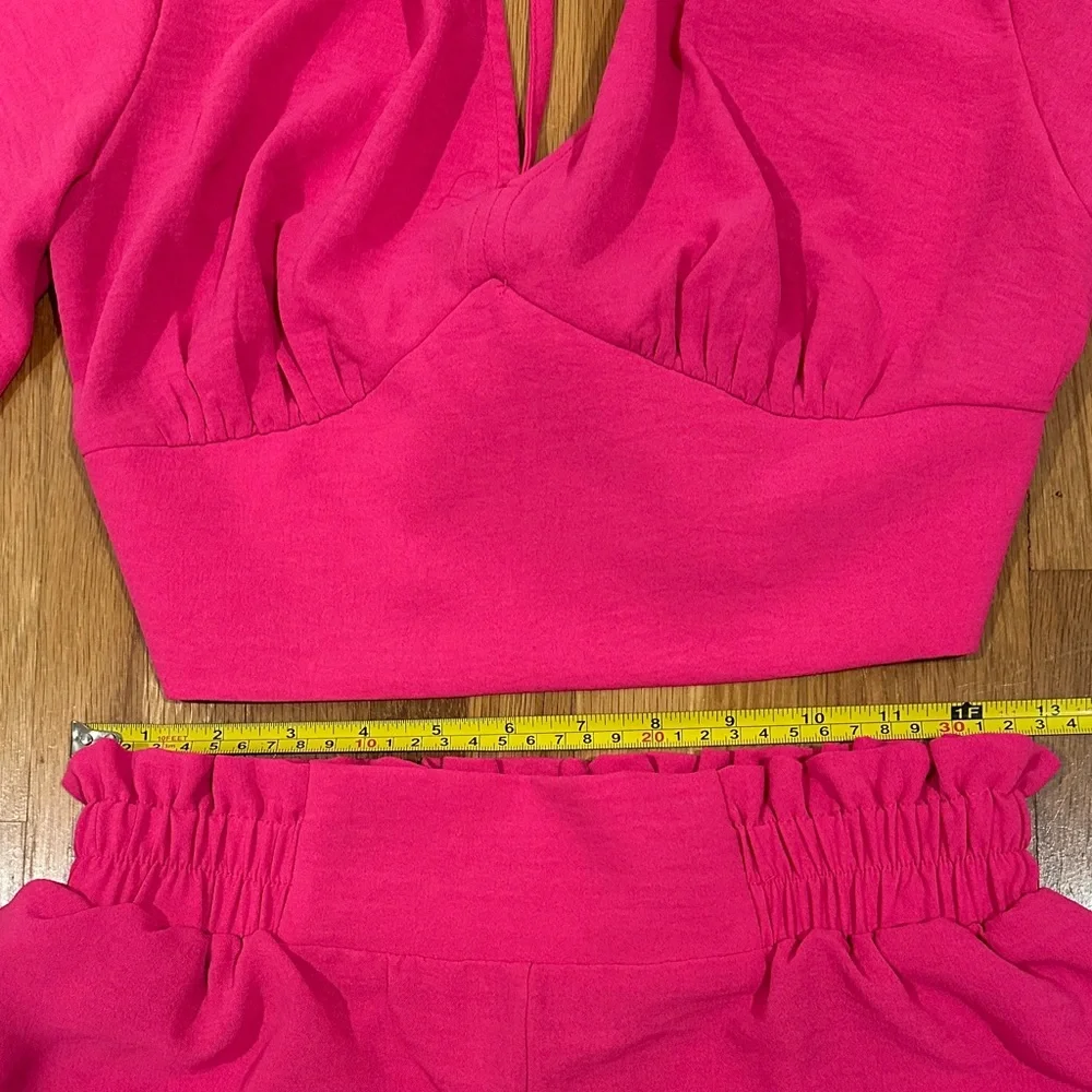 *last chance* Fancyinn | Vibrant Pink Two-Piece Set - Picture 7 of 16